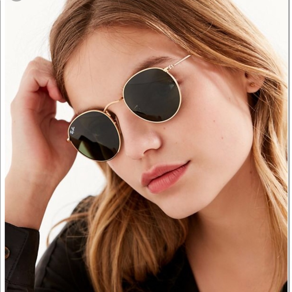 Ray Ban Round Metal Sunglasses